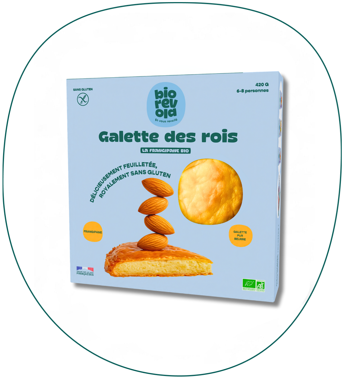 Galette des rois Frangipane
