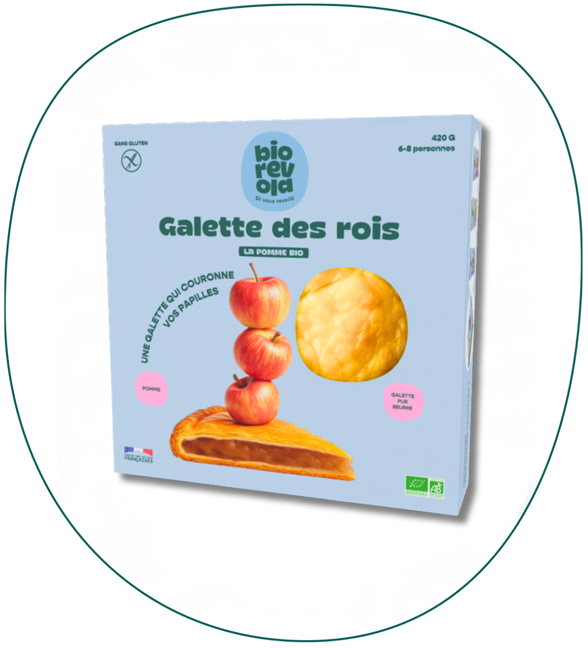 Galette des rois Pomme