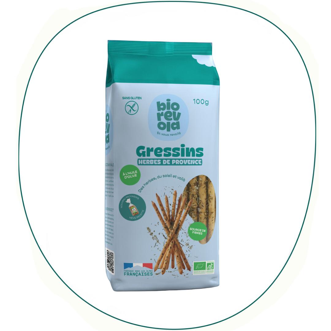 Gressins aux herbes de Provence Bio